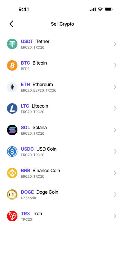 Crypto Screen