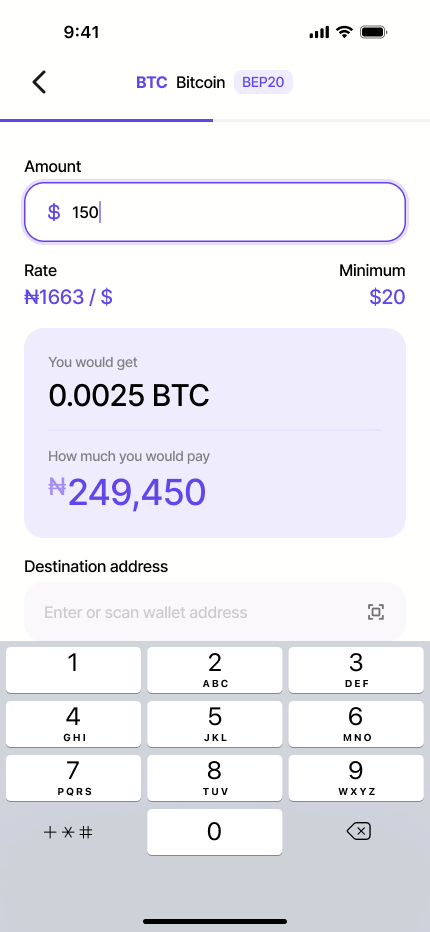 Walesb Crypto App